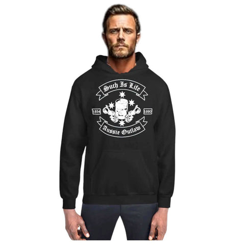 Ned Kelly Aussie Outlaw - Men's Hoodie