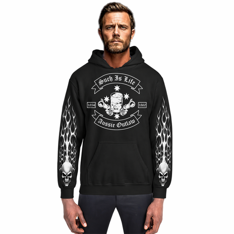 Ned Kelly Aussie Outlaw - Men's Hoodie