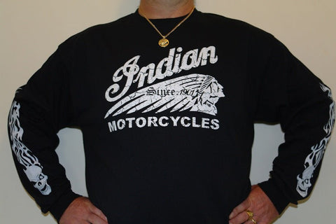 Indian Long Sleeve T Shirt