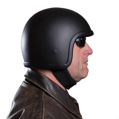 Low Profile Helmet Harley Open Face Skull Cap Novelty Helmet with Helmet STICKER inclued
