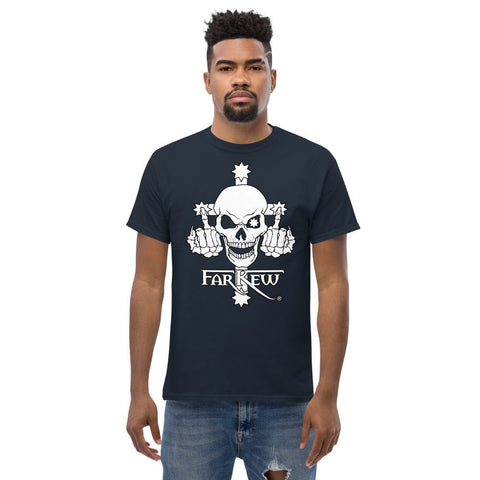 Far Kew Logo - Men's Heavyweight T-Shirt