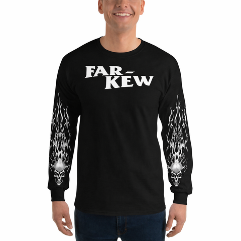 Farkew Logo - Men's Long Sleeve Shirt