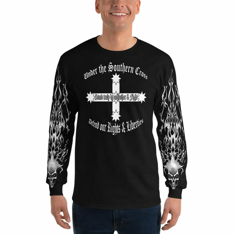 Under Southern Cross - Men's Long Sleeve Shirt