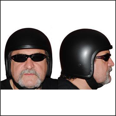 Low Profile Helmet Harley Open Face Skull Cap Novelty Helmet with Helmet STICKER inclued