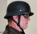 German style skull cap  Motorcycle helmet Matt black DOT Newest For Harleys