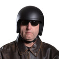 Low Profile Helmet Harley Open Face Skull Cap Novelty Helmet