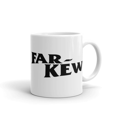 Far Kew White glossy mug